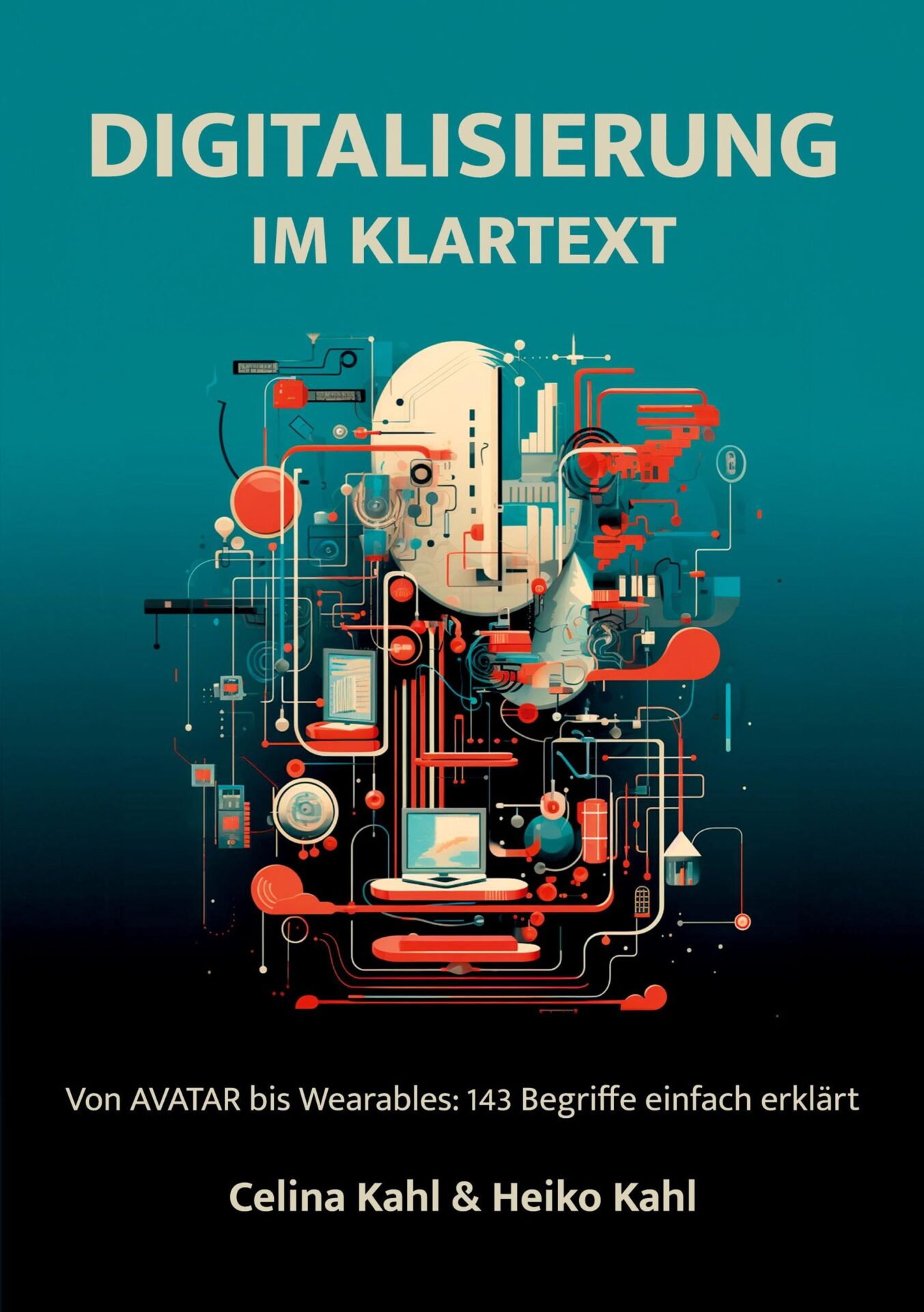 Buch von Celina und Heiko Kahl: Digitalisierung im Klartext